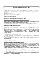 Conseil du 3 juin 2019