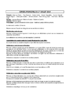 Conseil du 01 juillet 2019