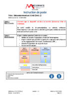 Décontamination (SAS 1)