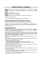 Conseil du 13 Mars 2025