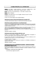 Conseil du 11 Février 2025